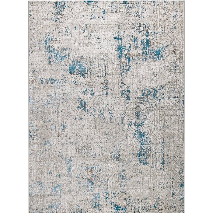 

Ковёр прямоугольный Eliza 38549A, размер 150x300 см, цвет blue fls/cream fls