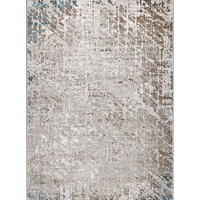

Ковёр прямоугольный Eliza 38551A, размер 83x150 см, цвет blue fls/cream fls