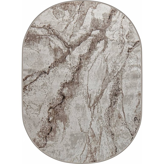 

Ковёр овальный Eliza 38552A, размер 150x300 см, цвет brown fls/cream fl