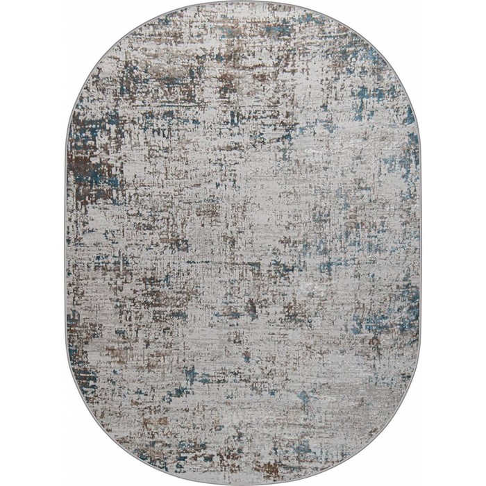 

Ковёр овальный Eliza 38554A, размер 150x400 см, цвет blue fls/cream fls