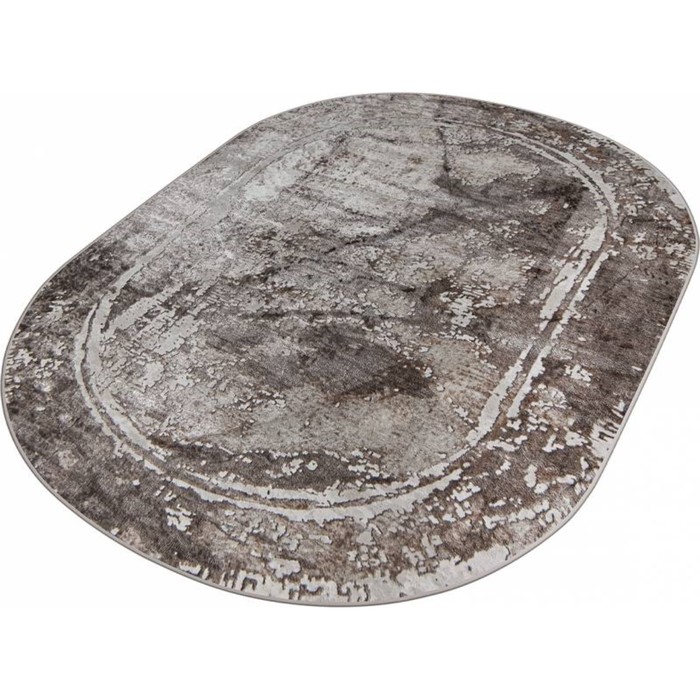 

Ковёр овальный Eliza 38557A, размер 83x150 см, цвет brown fls/beige fl