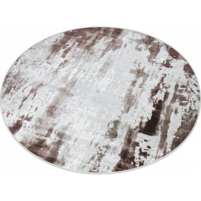 

Ковёр круглый Kleopatra 37107A, размер 150x150 см, цвет brown/d.beige