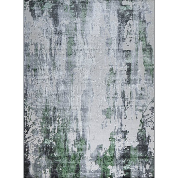 

Ковёр прямоугольный Kleopatra 37107A, размер 150x300 см, цвет green fls/l.grey