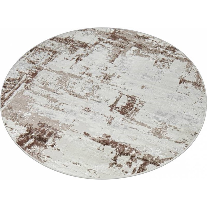 

Ковёр круглый Kleopatra 37342A, размер 200x200 см, цвет brown/d.beige