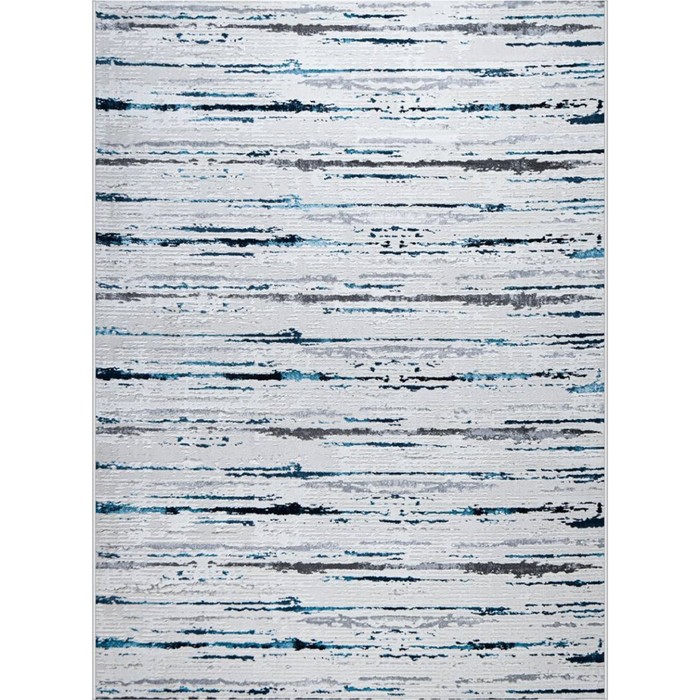 

Ковёр прямоугольный Kleopatra 38462A, размер 150x400 см, цвет blue fls/l.grey