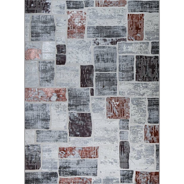 

Ковёр прямоугольный Kleopatra 38471A, размер 200x400 см, цвет rose fls/l.grey