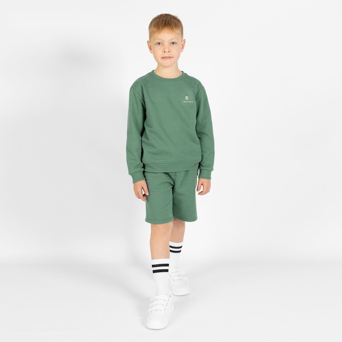 Шорты для мальчика One love light, рост 110 см, цвет зелёный шорты для мальчика one love light рост 128 см цвет зелёный