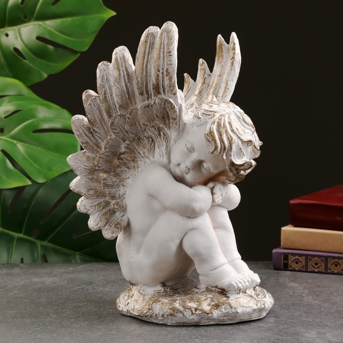 Фигура Ангел на камне 31см цена и фото