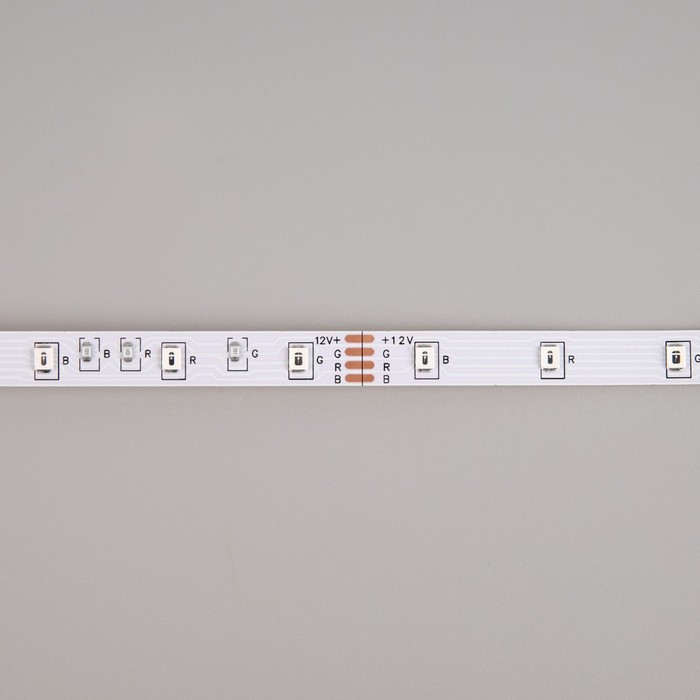 Светодиодная лента Ecola PRO, 12В, SMD2835, 5 м, IP20, 4.8 Вт/м, 60 LED/м, RGB