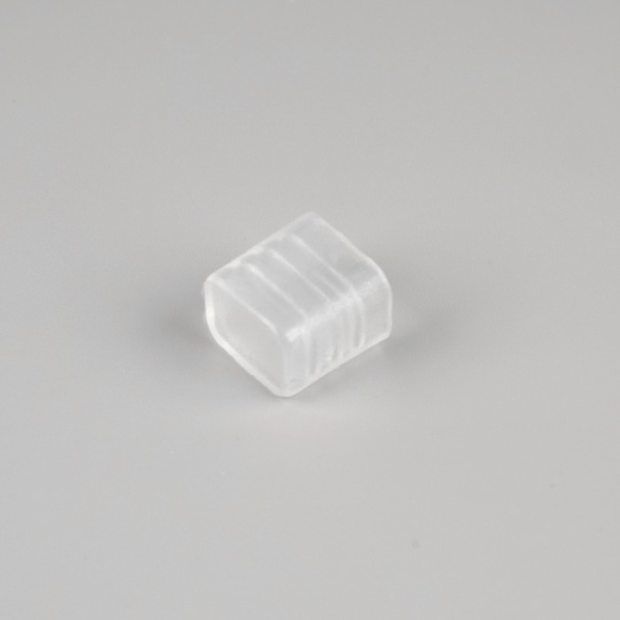Заглушка для светодиодной ленты Ecola, 12x7 мм, пластик, набор 10 шт.