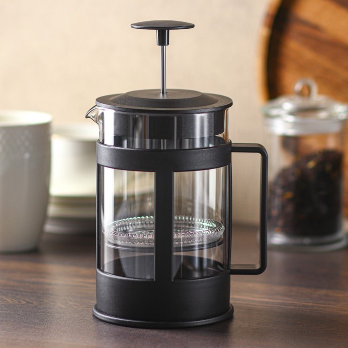 Френч-пресс 800 мл "Классика", цвет черный