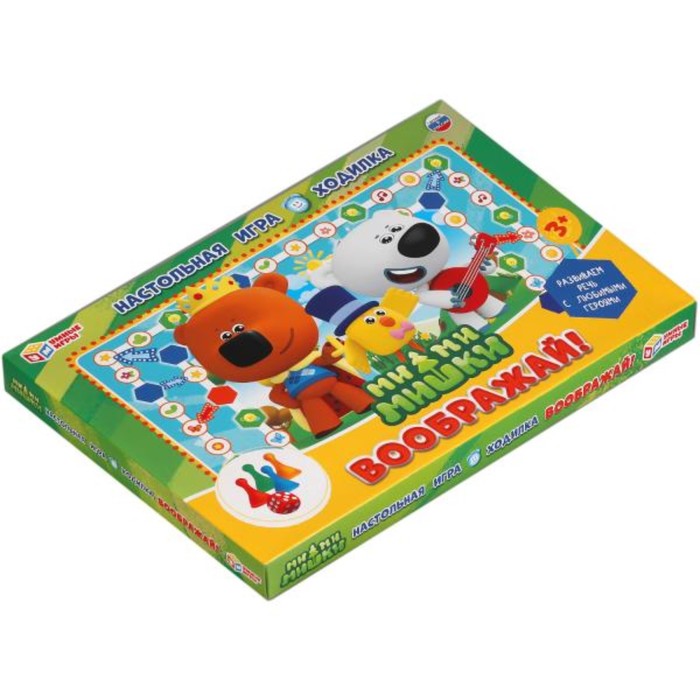 

Настольная Настольная игра-ходилка «Ми-Ми-Мишки. Воображай»