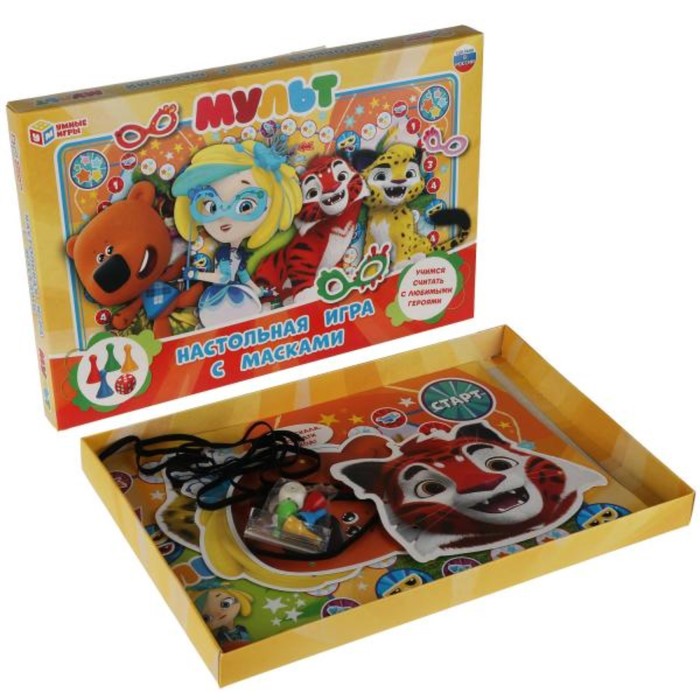 

Настольная игра-ходилка «МУЛЬТ», с масками