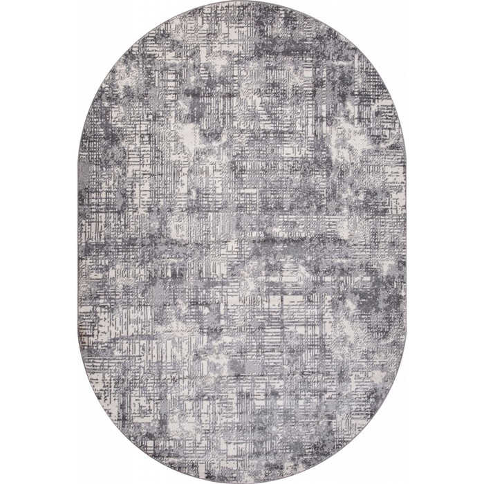 

Ковёр овальный Merinos Tornado, размер 200x400 см, цвет gray