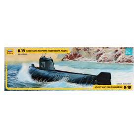 

Сборная модель «Советская атомная подводная лодка К-19»