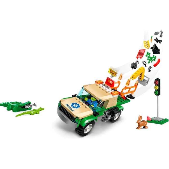 Конструктор "Миссии по спасению диких животных" LEGO Jurassic World, 76944