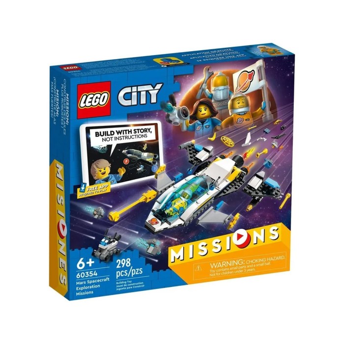 Конструктор "Миссии космического корабля по исследованию Марса" LEGO City 60354 9568531