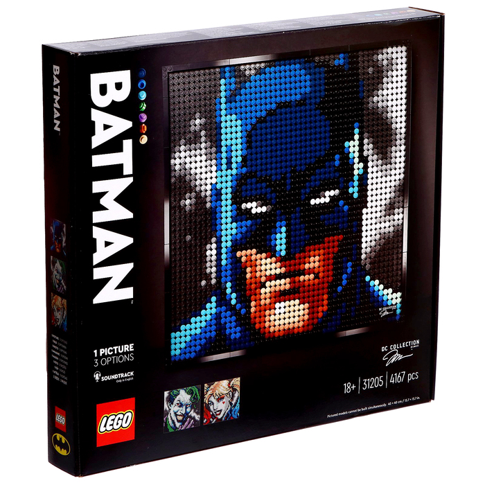 Набор для творчества "Бэтмен из Коллекции Джима Ли" LEGO Art 31205