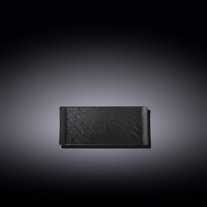 

Блюдо прямоугольное Wilmax England Slate Stone, размер 15х8 см, цвет чёрный сланец