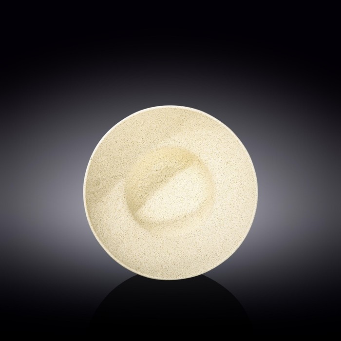 Тарелка глубокая Wilmax England Sand Stone, 800 мл, цвет песочный
