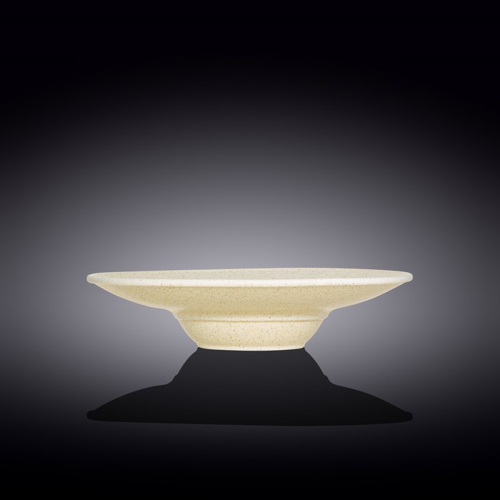 фото Тарелка глубокая wilmax england sand stone, d=27 см, 250 мл, цвет песочный