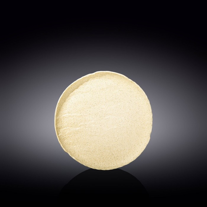 Тарелка круглая Wilmax England Sand Stone, d=18 см, цвет песочный тарелка trent круглая d 18 см