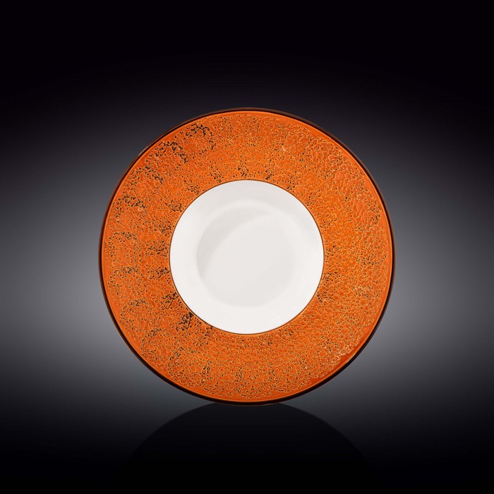 Тарелка глубокая Wilmax England Splach, d=25.5 см, 1.5 л, цвет оранжевый тарелка глубокая wilmax splach d 25 5 см 350 мл цвет жёлтый