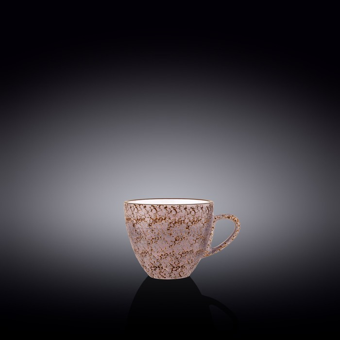Чашка Wilmax England Splach, 110 мл, цвет лавандовый блюдце wilmax england splach d 15 см цвет лавандовый