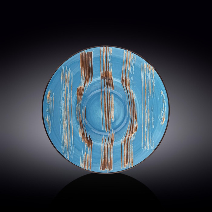 Тарелка глубокая Wilmax England Scratch, d=25.5 см, 1.5 л, цвет голубой тарелка глубокая wilmax scratch d 20 см 800 мл цвет голубой