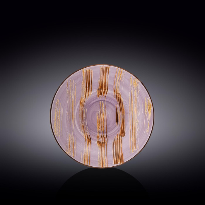 Тарелка глубокая Wilmax England Scratch, d=20 см, 800 мл, цвет лавандовый