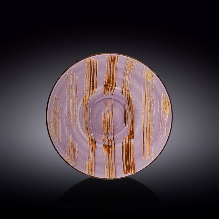 Тарелка глубокая Wilmax England Scratch, d=24 см, 200 мл, цвет лавандовый