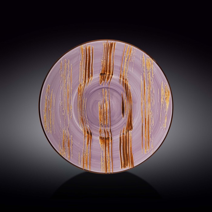 Тарелка глубокая Wilmax England Scratch, d=27 см, 250 мл, цвет лавандовый