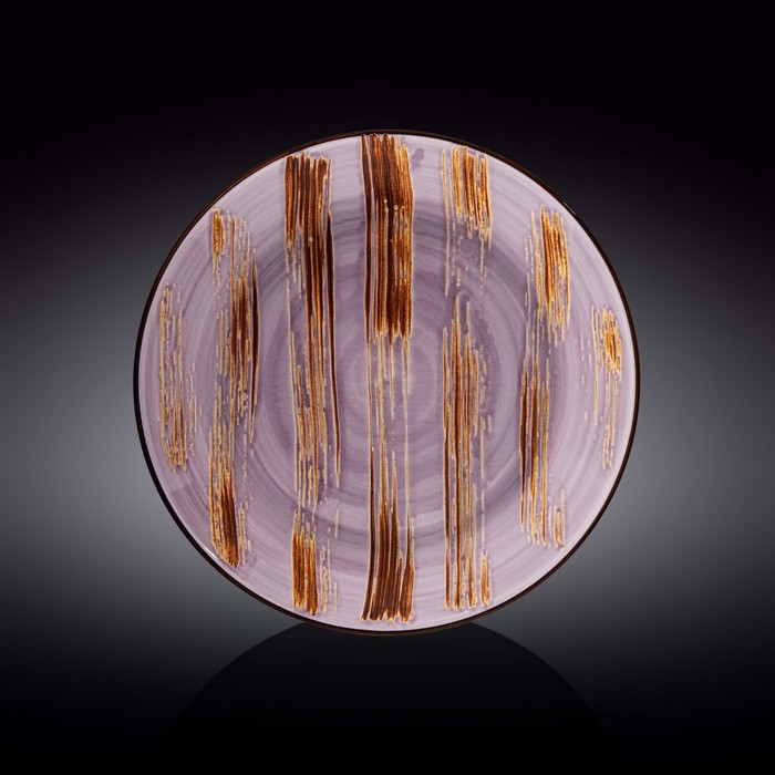 Тарелка глубокая Wilmax England Scratch, d=28.5 см, 500 мл, цвет лавандовый