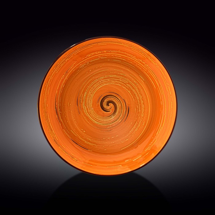 

Тарелка глубокая Wilmax England Spiral, d=28.5 см, 500 мл, цвет оранжевый