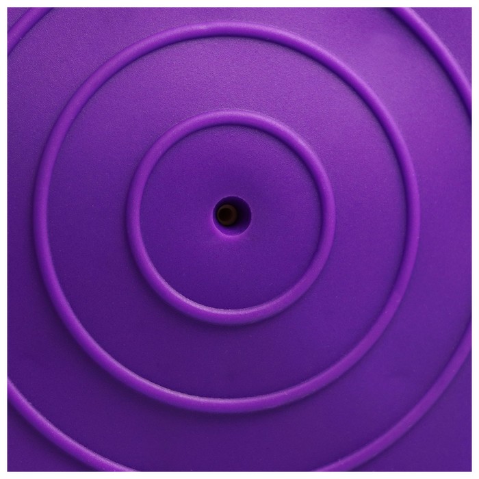 Полусфера массажная 16 х 16 х 9 см, вес 250 гр, цвет фиолетовый