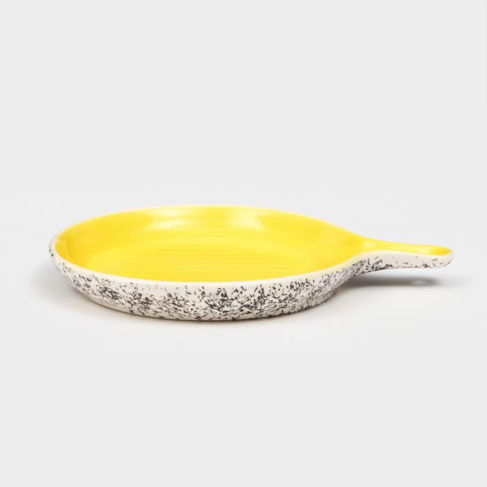 Форма для запекания керамическая Классика, жёлтая, 1 сорт, Иран