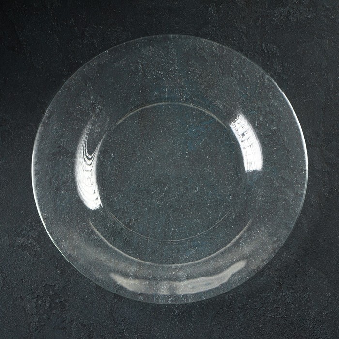 Тарелка обеденная «Арко», стеклянная, d=32 тарелка капучино стеклянная d 32 см цвет серый