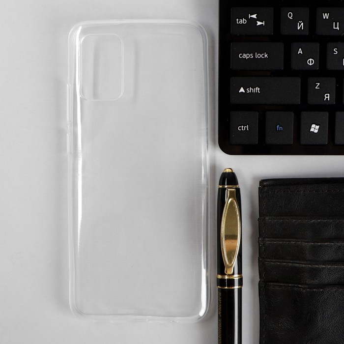 Чехол PERO, для телефона Samsung A02, силиконовый, прозрачный чехол pero для телефона honor 50 lite силиконовый прозрачный