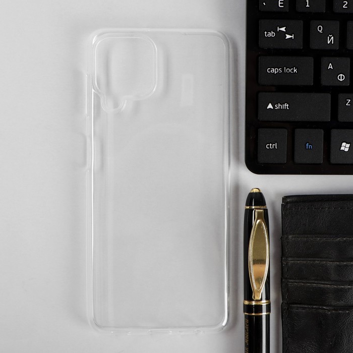 Чехол PERO, для телефона Samsung A22, силиконовый, прозрачный