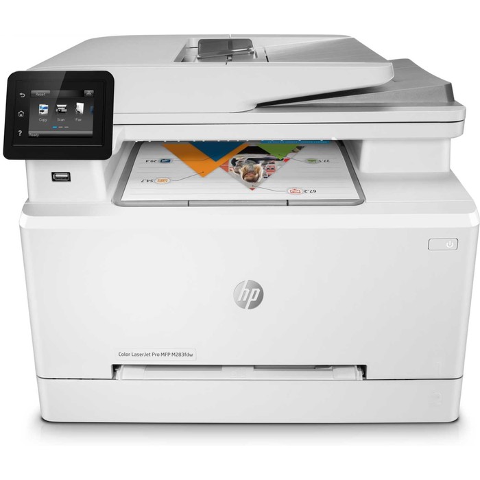 МФУ, лаз цветная печать HP Color LaserJet Pro MFP M283fdw Prntr, А4, Duplex, Wi-Fi