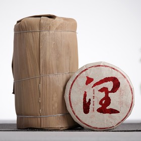 Китайский выдержанный чай "Шу Пуэр", 100 г, 2018 г, Юннань, блин
