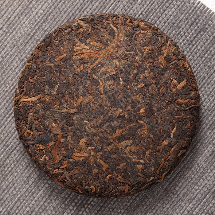 Китайский выдержанный чай Шу Пуэр. Menghai, 100 г, 2019 г, Юньнань, блин