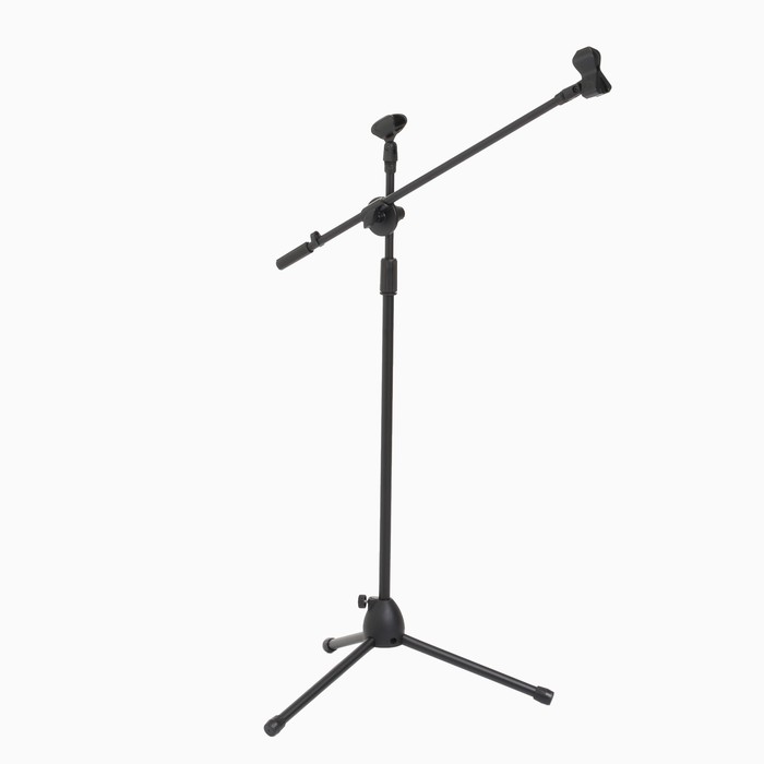 Микрофонная стойка Music Life напольная, под два микрофона, h-150 см, d микрофона 2,5 см