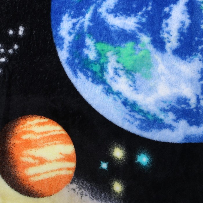 Плед 200х220см, велсофт, 280г/м, 100% полиэстер 9549553