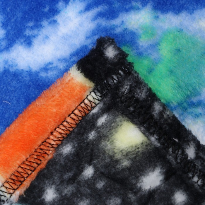 Плед 200х220см, велсофт, 280г/м, 100% полиэстер 9549553