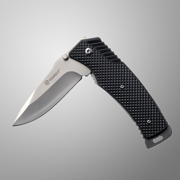 фото Нож складной "firebird by ganzo" с клипсой и петлей для ремня, сталь - 440с, клинок 8 см следопыт