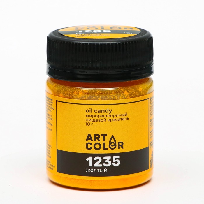 

Сухие красители Art color Oil Candy Желтый 10 г