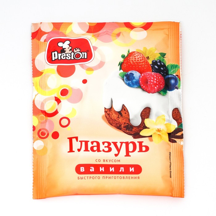 

Глазурь со вкусом ванили "Preston", 90 г