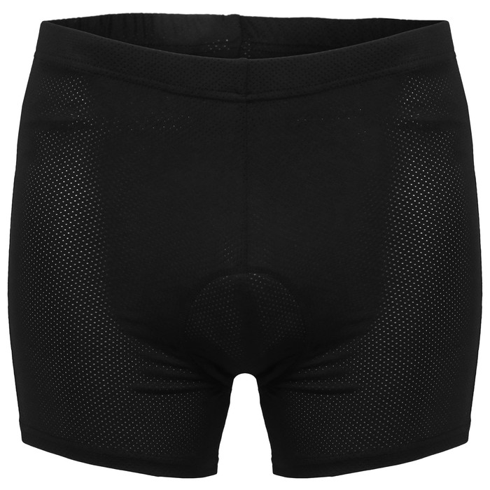 

Велошорты с подгузником, р. XL, цвет чёрный/серый