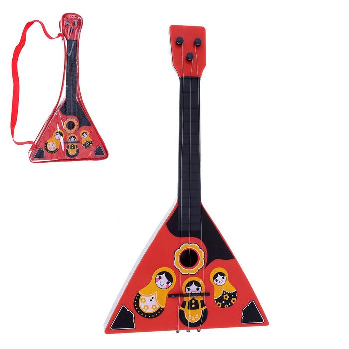 Балалайка "Матрёшка", цвета МИКС